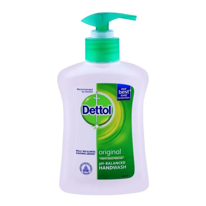 dettol original anti bacterial ph balanced hand wash 250ml main image