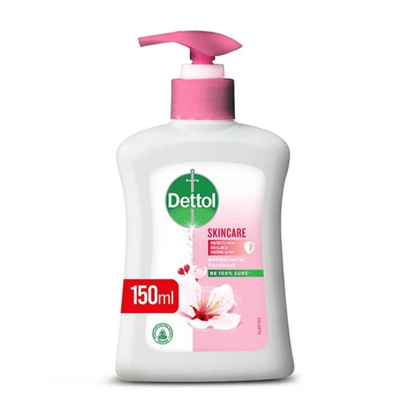 dettol skincare anti bacterial hand wash, 150ml main image