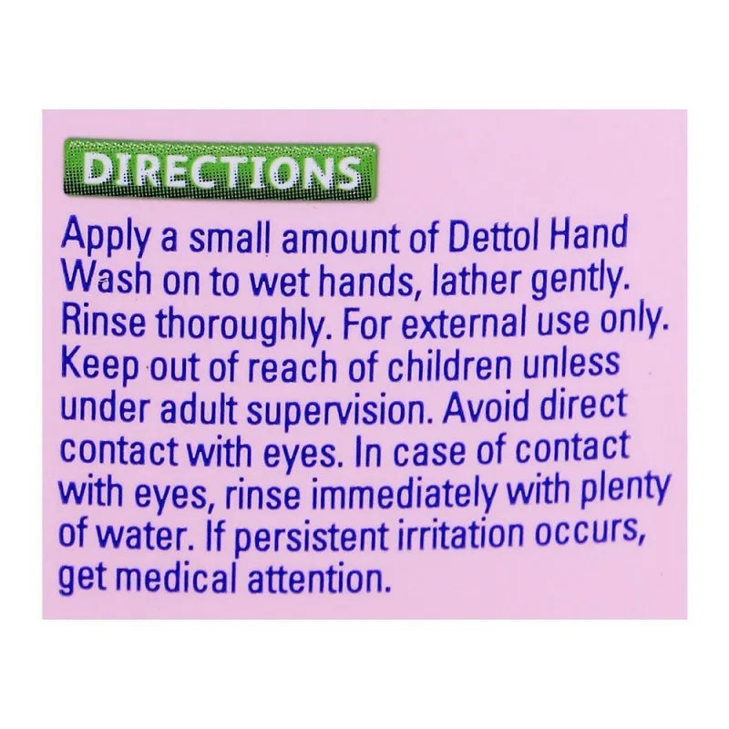 dettol skincare anti bacterial moisturising hand wash 250ml image5