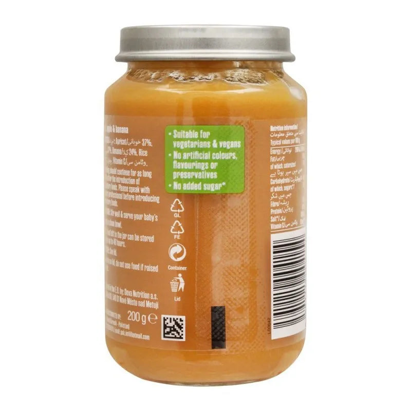 deva banana & apricot baby food, 7m+, 200g image2