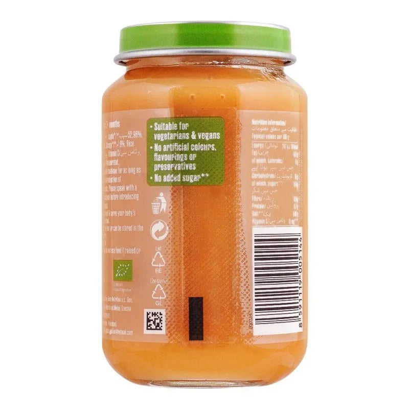 deva organic peach, mango & apple baby food, no added sugar, 7+, 190g image2