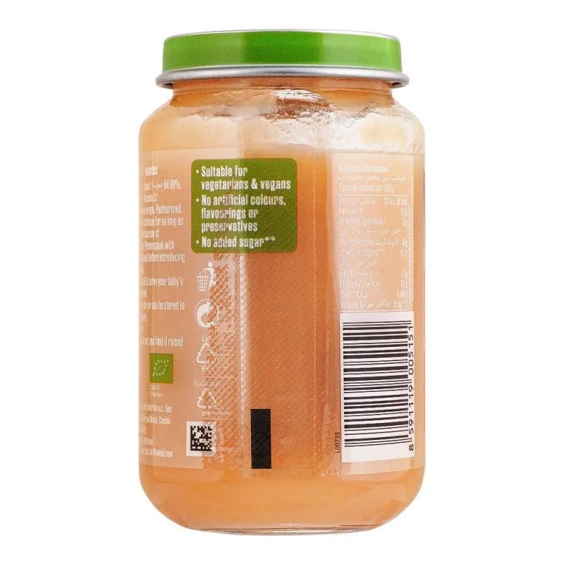 deva organic pear & apple baby food, no added sugar, 6+, 190g image2