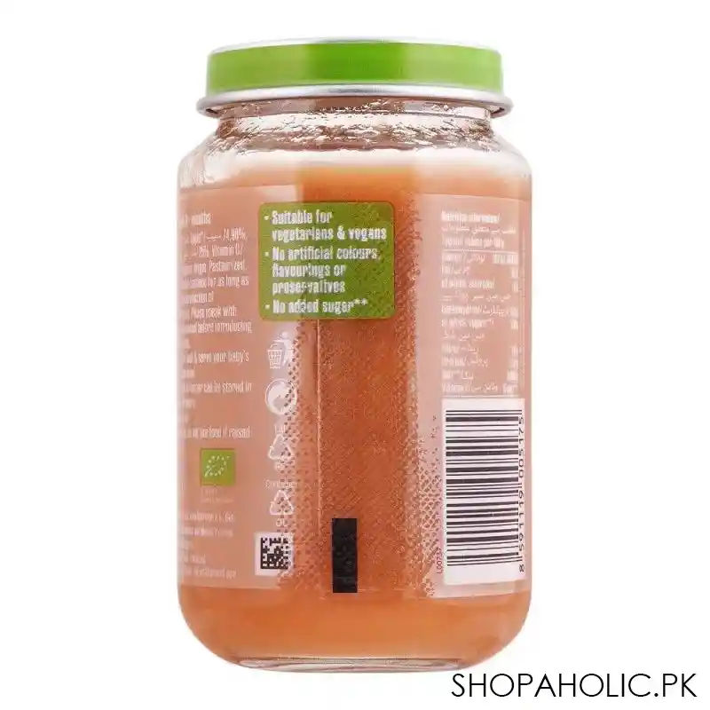 deva organic strawberry & apple baby food, no added sugar, 6+, 190g image2