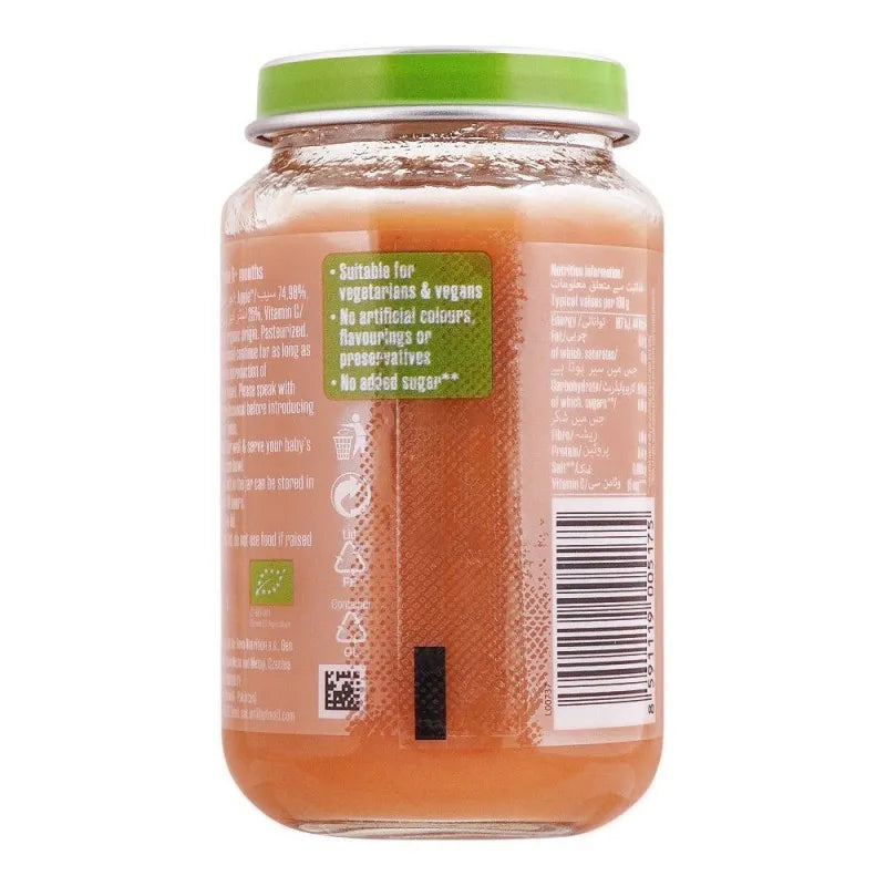 deva organic strawberry & apple baby food, no added sugar, 6+, 190g image2