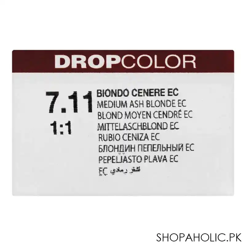 dikson drop color hair cream, 100ml, 7.11 image7