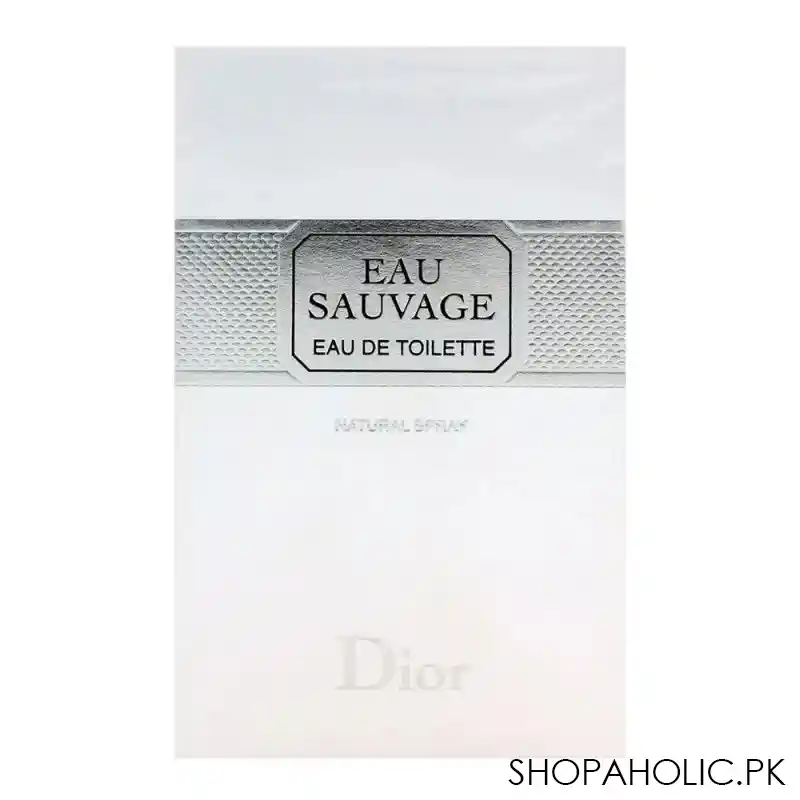 dior eau sauvage eau de toilette, for men, 100ml image2