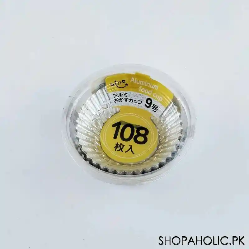 disposable round aluminum food cup   108pcs image2