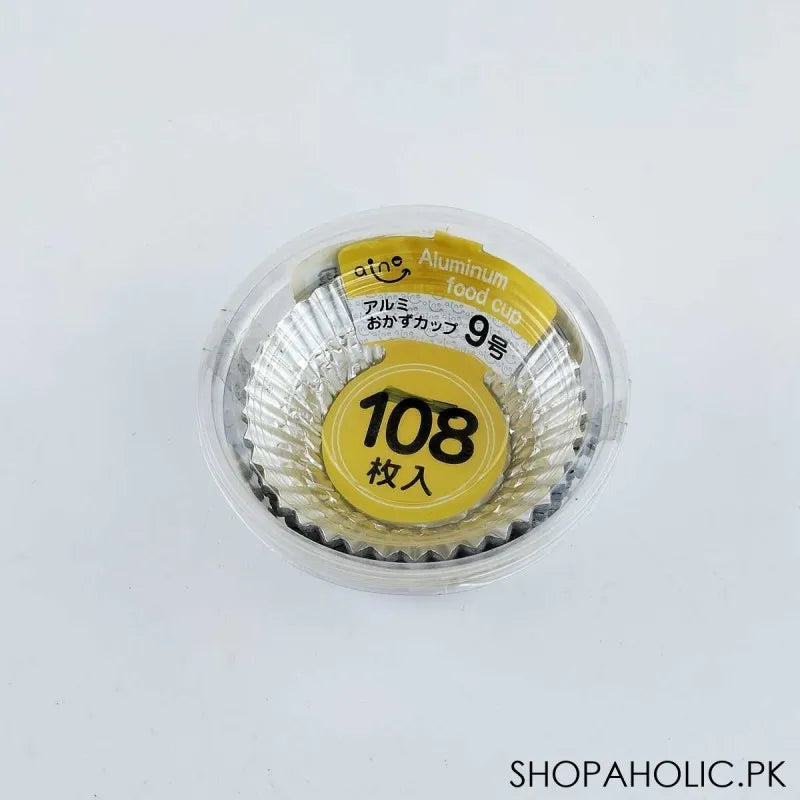 disposable round aluminum food cup   108pcs image2