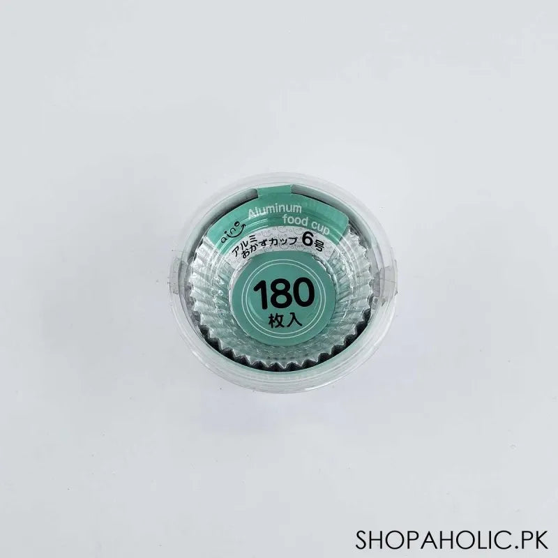 disposable round aluminum food cup   180pcs image2