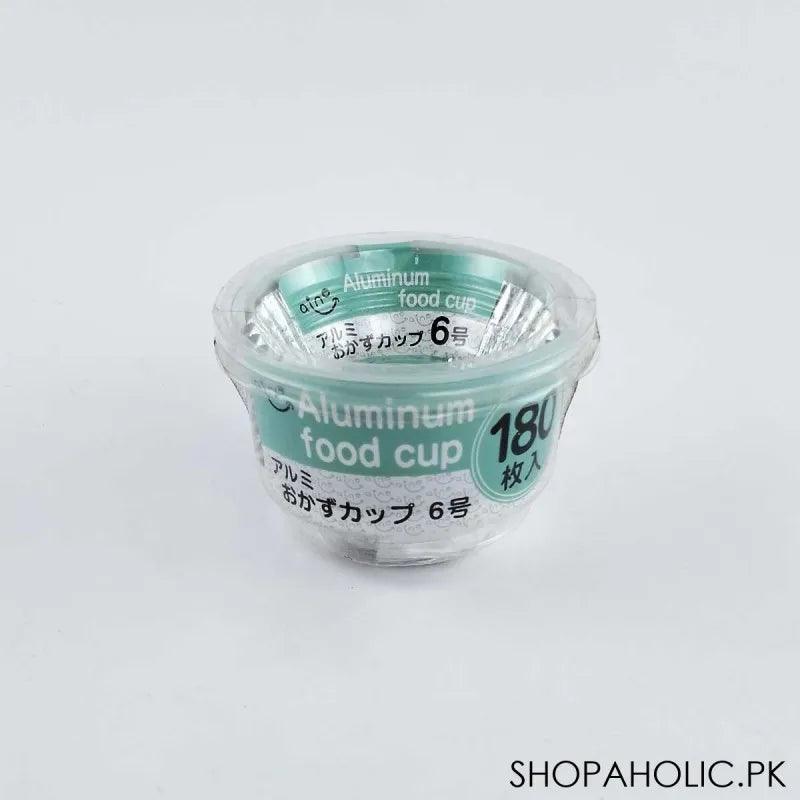 disposable round aluminum food cup   180pcs main image