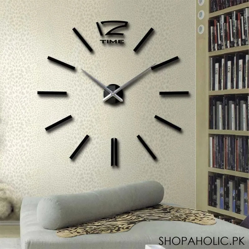 diy 3d wall clock main image