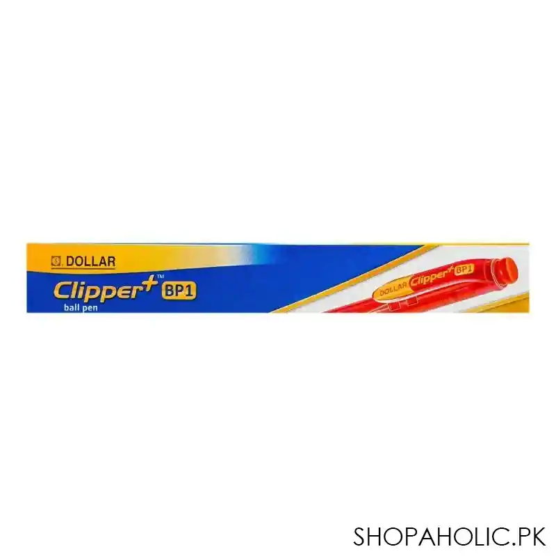 dollar clipper+bp1 super smooth ball pen f 0.8, blue, 10 pack, bpcl5 image3