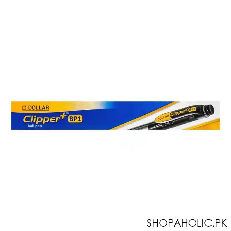 dollar clipper+bp1 super smooth ball pen f 0.8, blue, 10 pack, bpcl5 image4