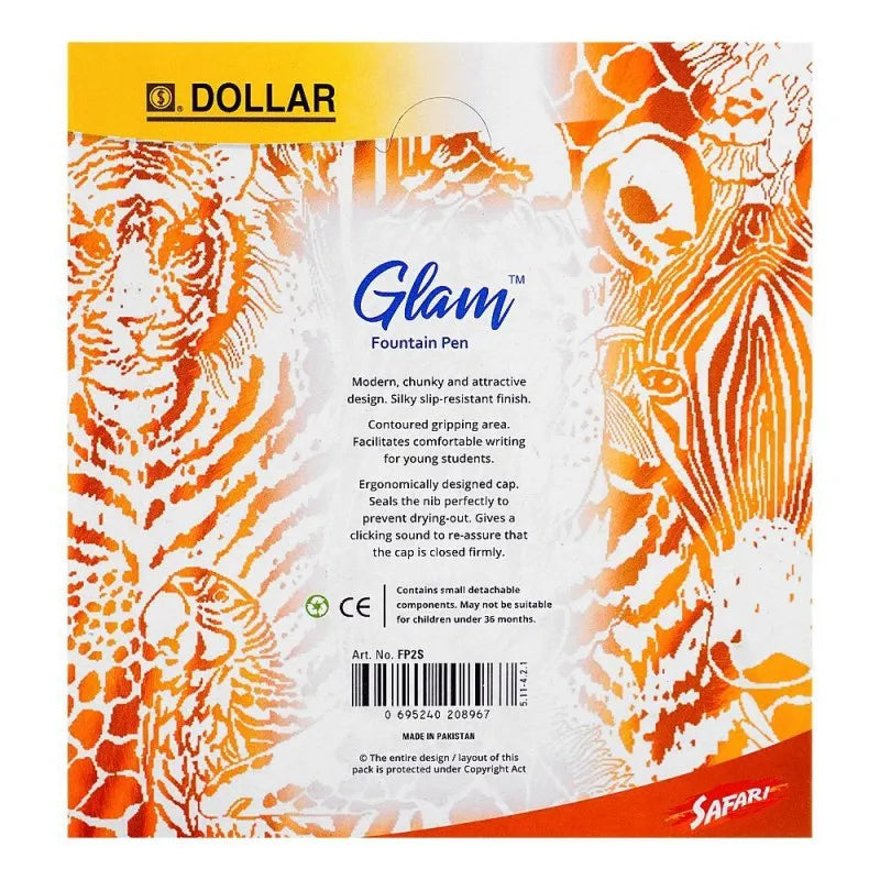 dollar glam safari fountain pen, 10 pack, fp2s image2