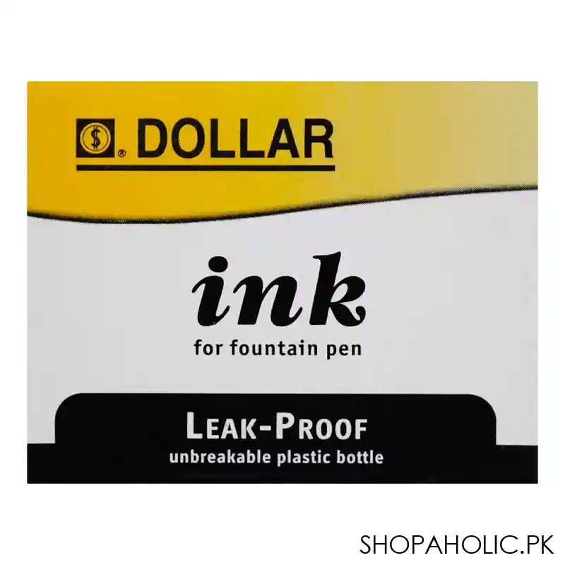 Dollar Ink For Fountain Pen Black, 60ml, PP60 - Image 2