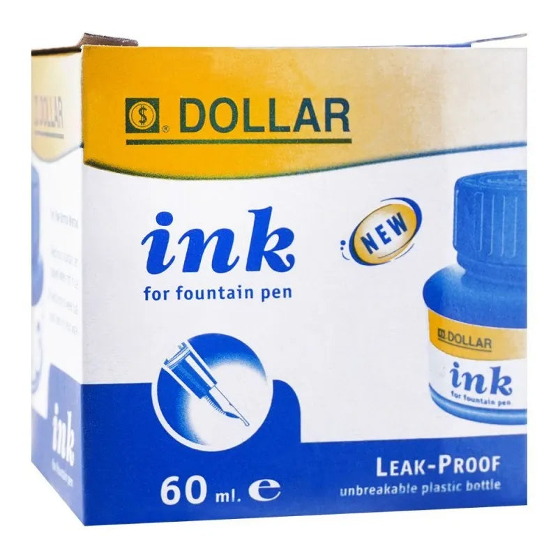 dollar ink for fountain pen blue, 60ml, pp60 main image