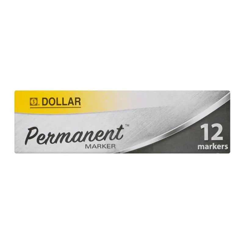 dollar permanent marker 5.0 12 pack, uml5 black image3