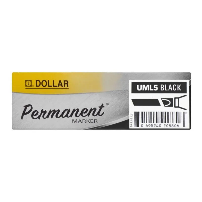 dollar permanent marker 5.0 12 pack, uml5 black image5