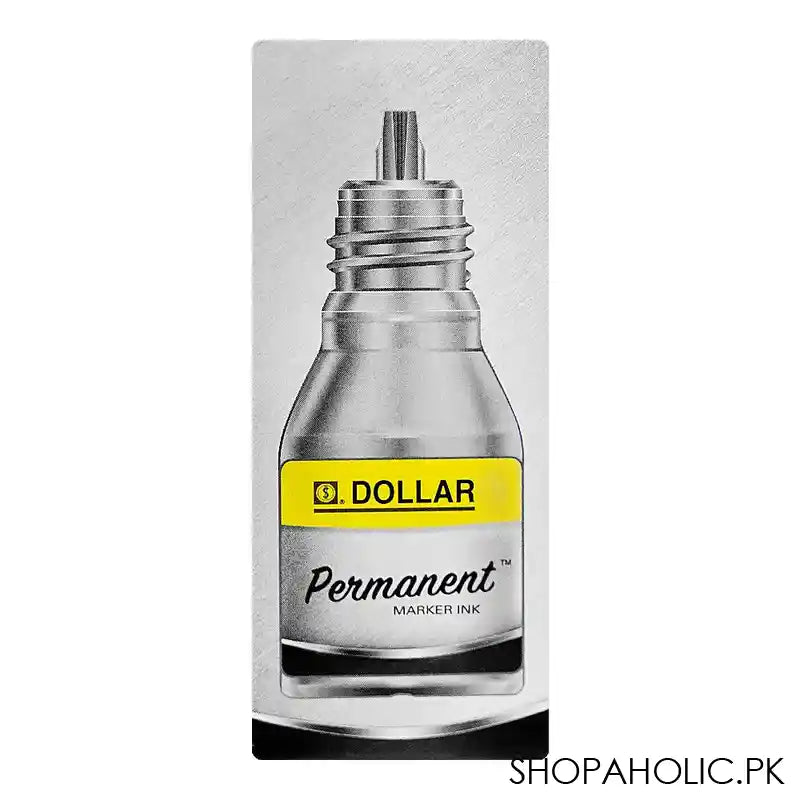 Dollar Permanent Marker Ink Black, 15ml, IPMP 15 - Image 3