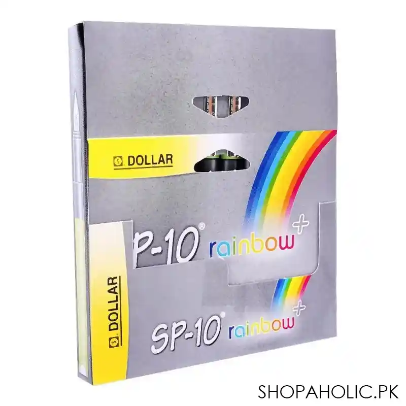 dollar sp 10 rainbow + fountain pen, 10 pack, fpsp10 main image