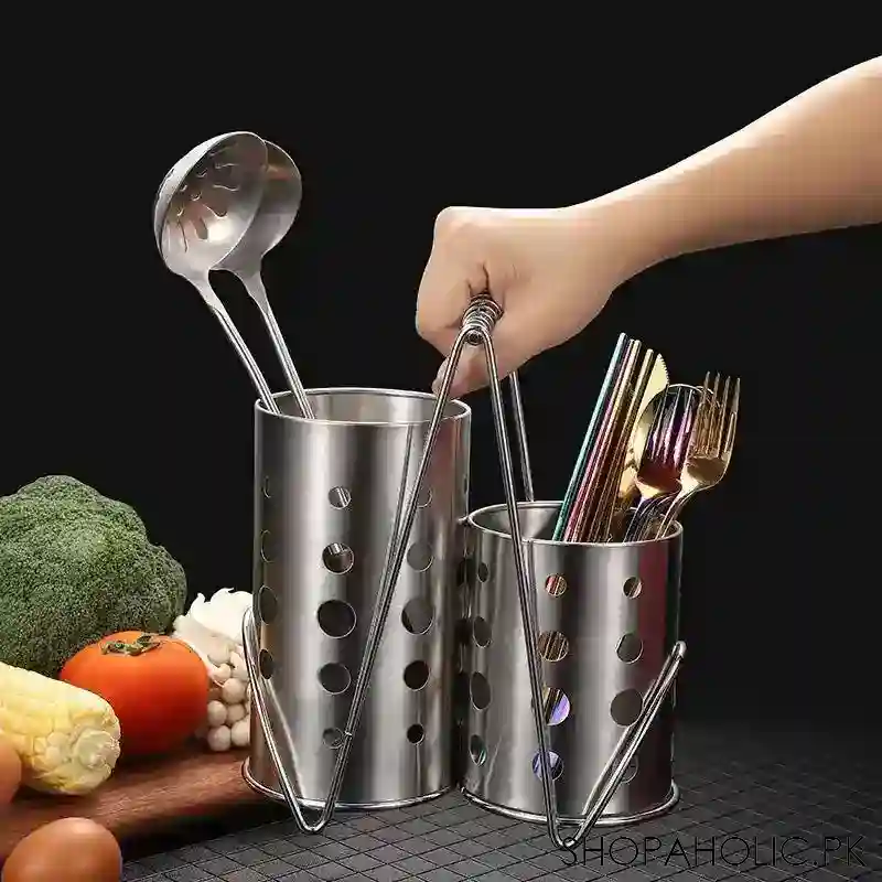 double cutlery drain rack main image