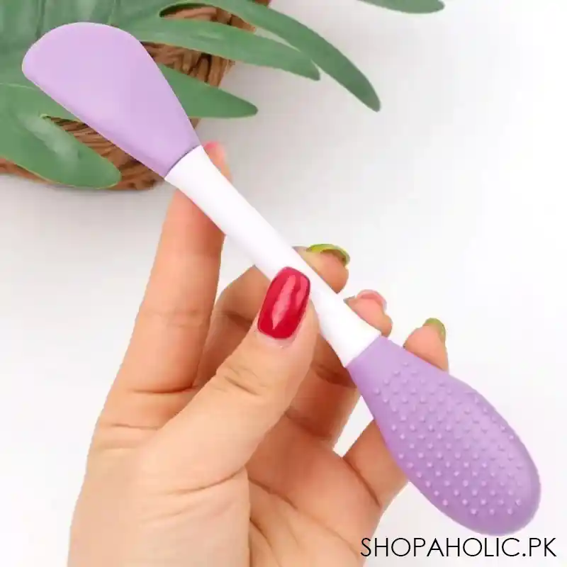 double head silicone facial brush image2