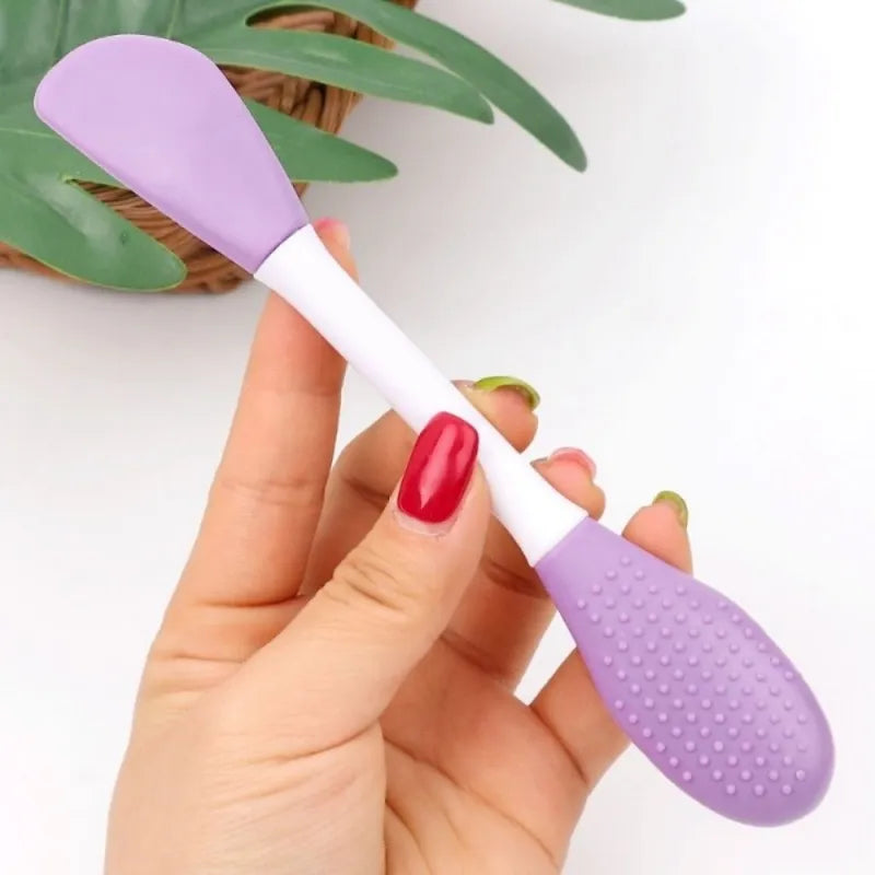 double head silicone facial brush image2