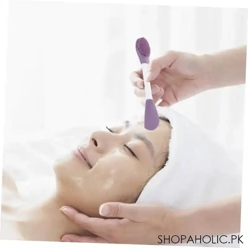 double head silicone facial brush image4