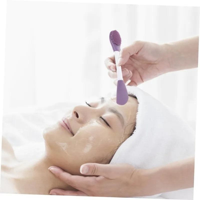 double head silicone facial brush image4