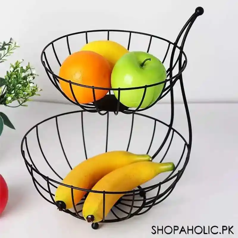 double layer fruit vegetable basket main image