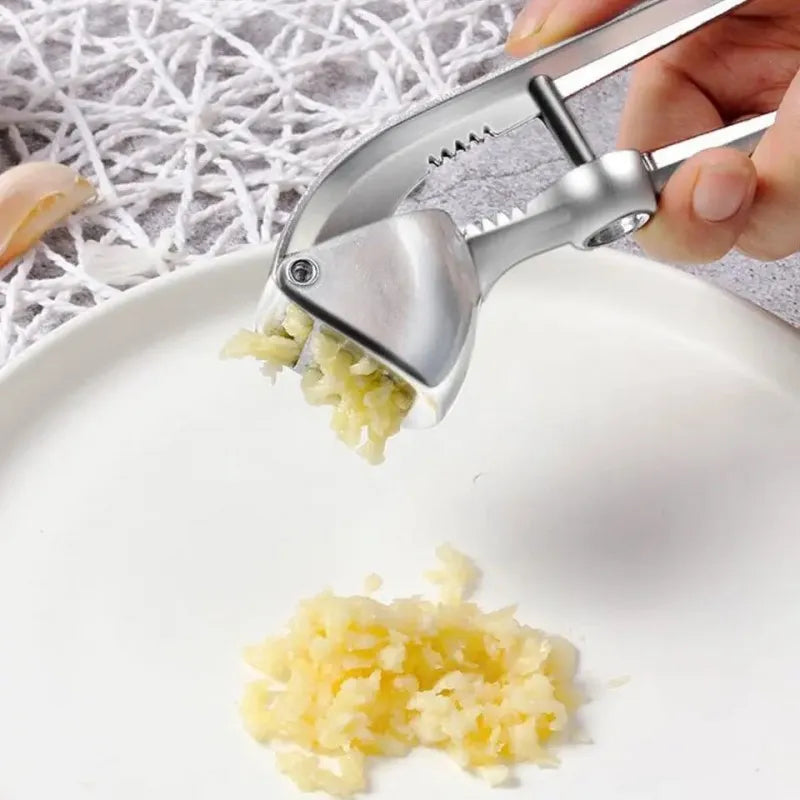 double lever handheld garlic masher image2