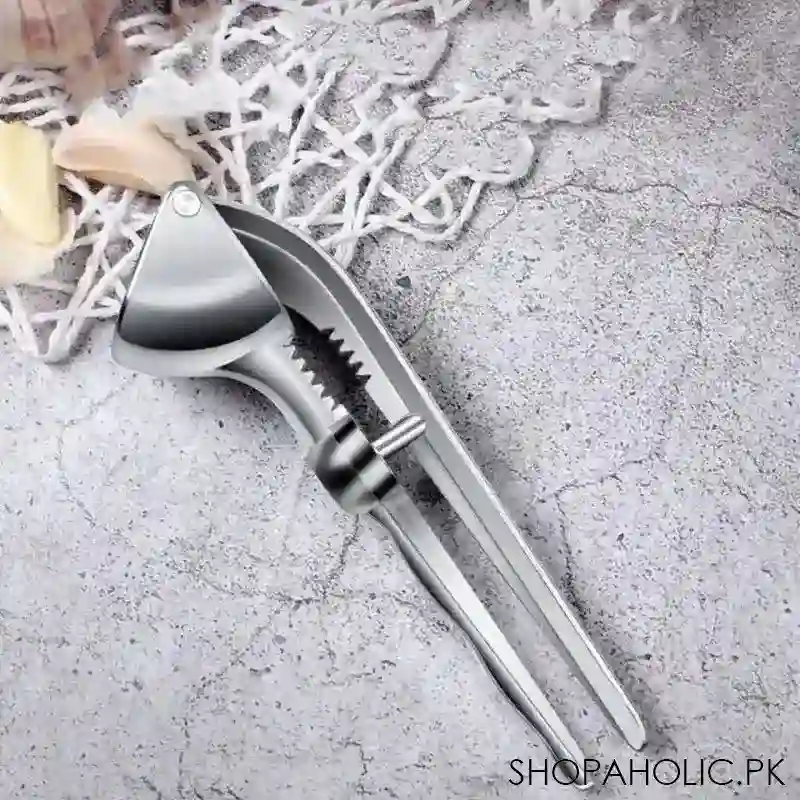 double lever handheld garlic masher main image