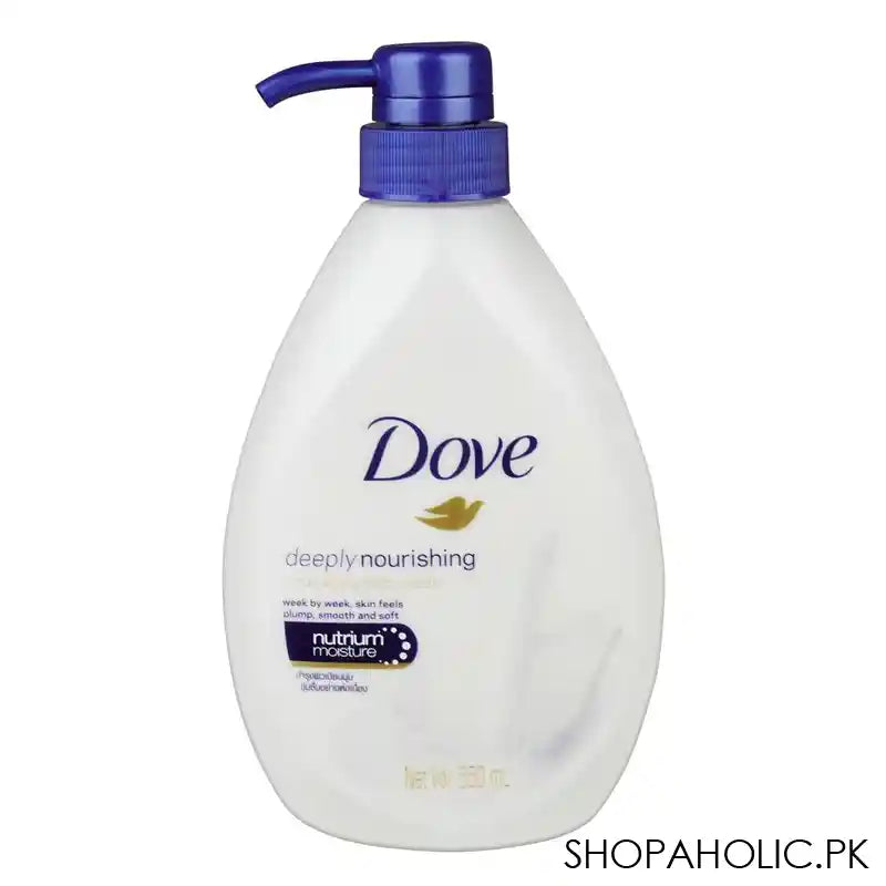 Dove Deeply Nourishing Body Wash Pump, 550ml - Main Image