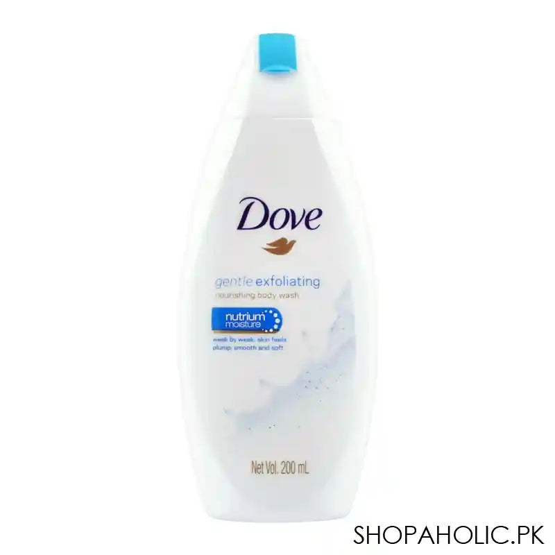 Dove Gentle Exfoliating Nourishing Body Wash, 200ml - Main Image