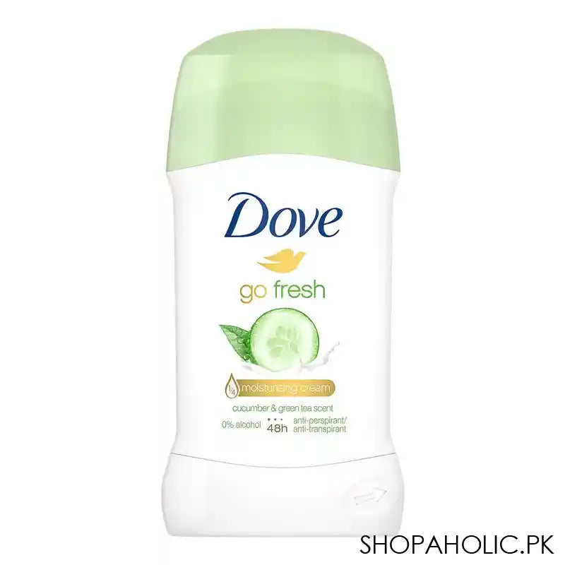 Dove Gofresh Cucumber & Green Tea A/P Deodorant Stick, For Women, 40ml - Main Image