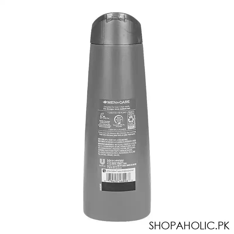 Dove Men+Care 2 in 1 Shampoo and Conditioner With Hydration Fuel, For Healthy Hair, 355ml - Image 2