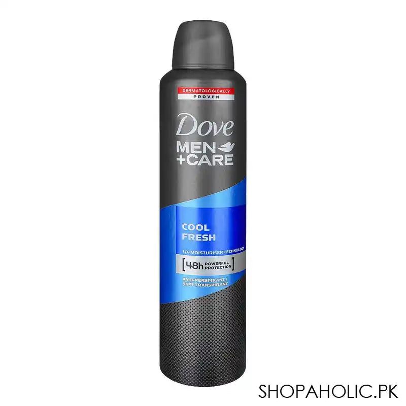 Dove Men+Care Cool Fresh Anti-Perspirant Deodorant Spray, For Men, 250ml - Main Image