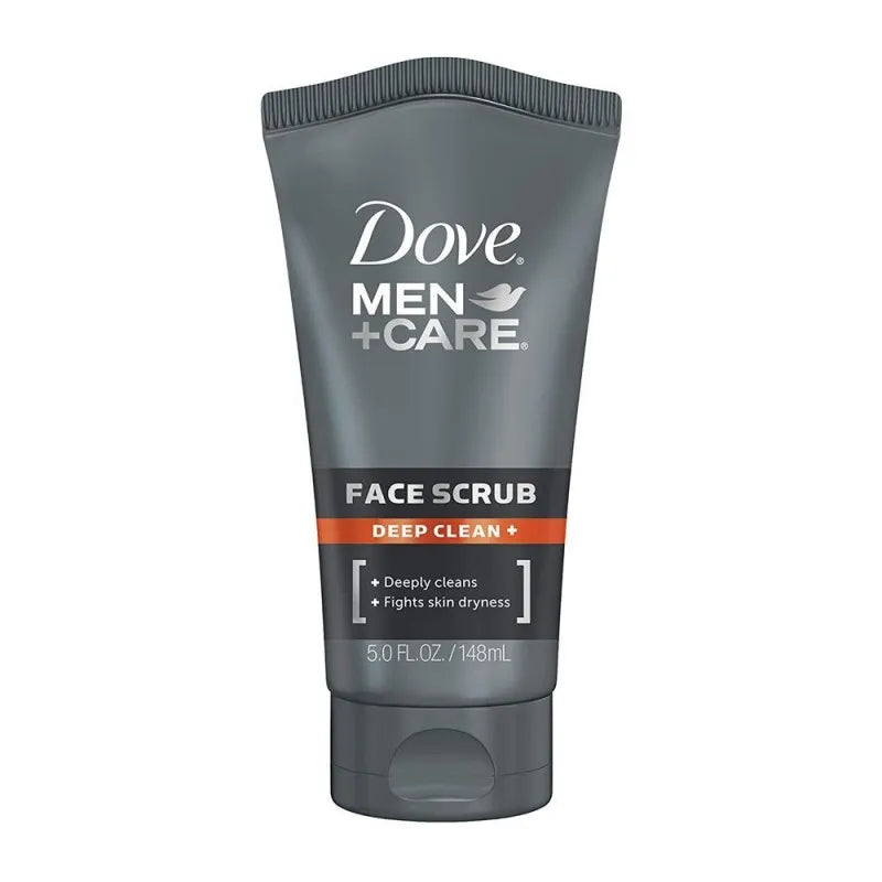 dove men+care deep clean face scrub, 148ml main image