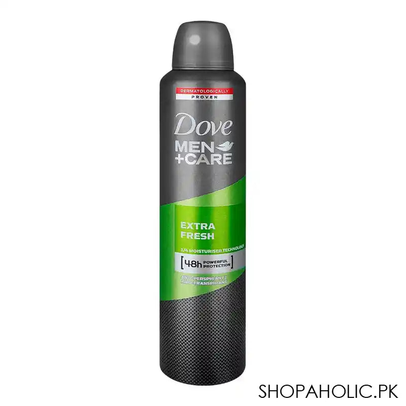 Dove Men+Care Extra Fresh Anti-Perspirant Deodorant Spray, For Men, 250ml - Main Image