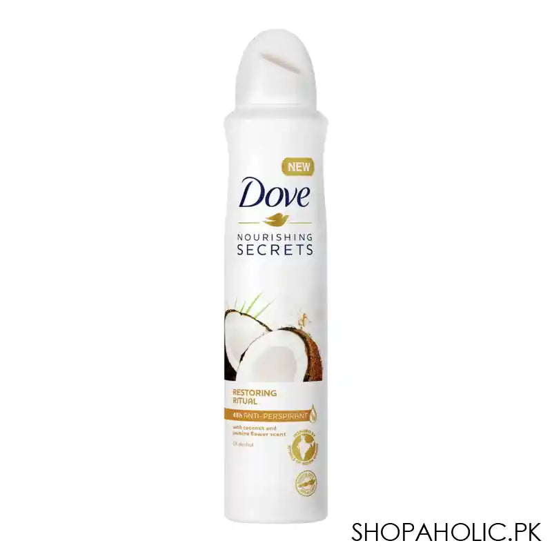 Dove Nourishing Secrets Restoring Ritual Women Deodorant Spray, 250ml - Main Image