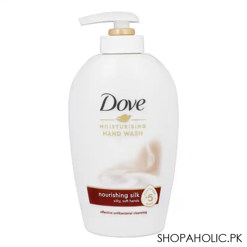 Dove Nourishing Silk Moisturising Hand Wash, 250ml - Main Image