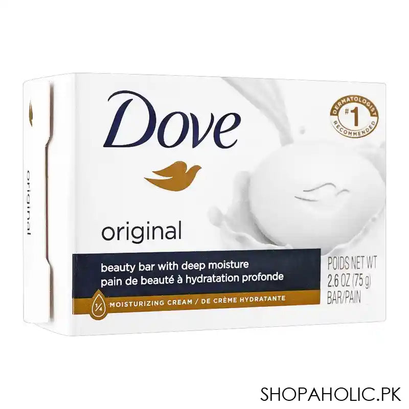 Dove Original Deep Moisture Beauty Bar Soap, 106g - Main Image