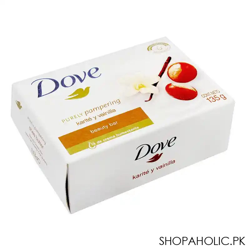 Dove Soap, Purely Pampering Vanilla, 135g - Main Image