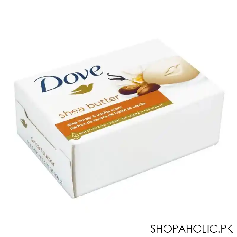 dove soap shea butter & vanilla scent, 106g main image