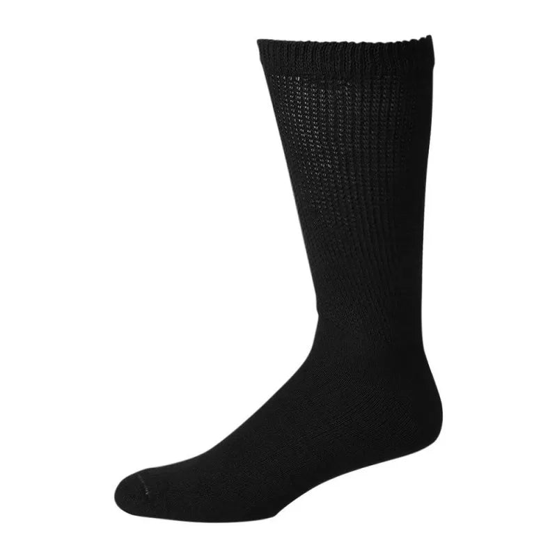 dr.comfort diabetic socks, standard size, black main image