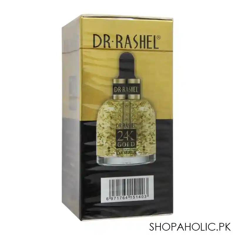 dr. rashel 24k gold radiance & anti aging eye serum, 30ml main image