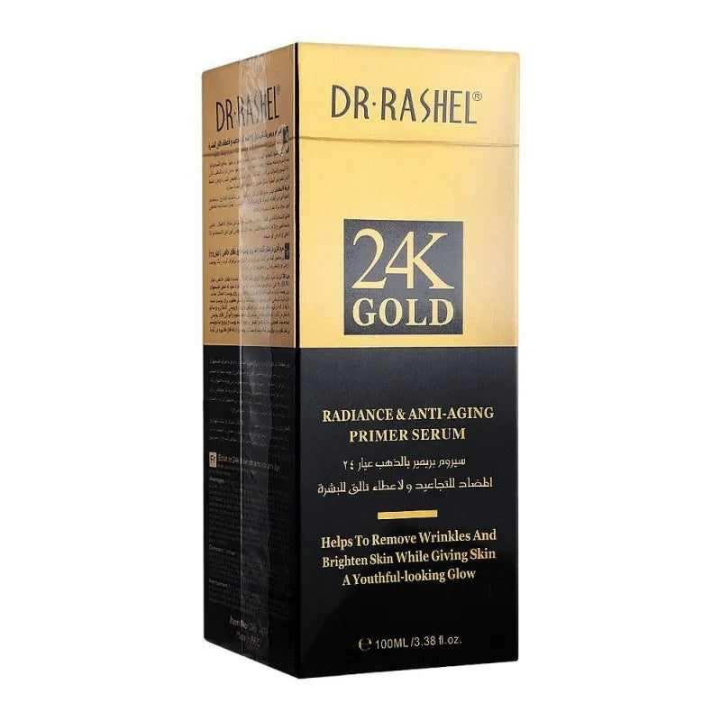 dr. rashel 24k gold radiance & anti aging primer serum, 100ml image2