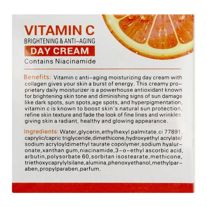 dr. rashel vitamin c brightening & anti aging day cream, 50g image2