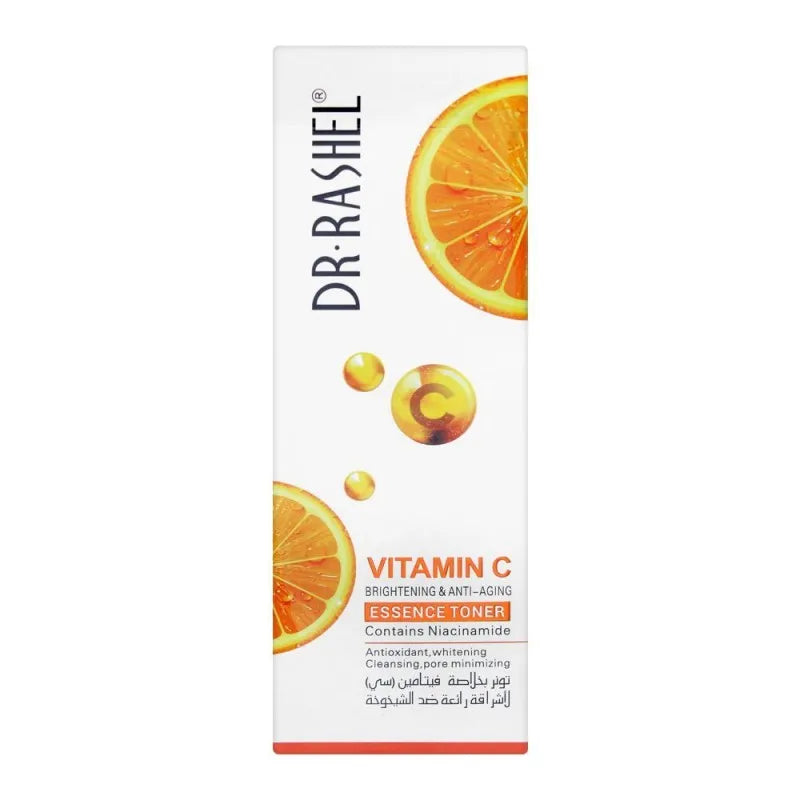 dr. rashel vitamin c brightening & anti aging essence toner, 100ml image2