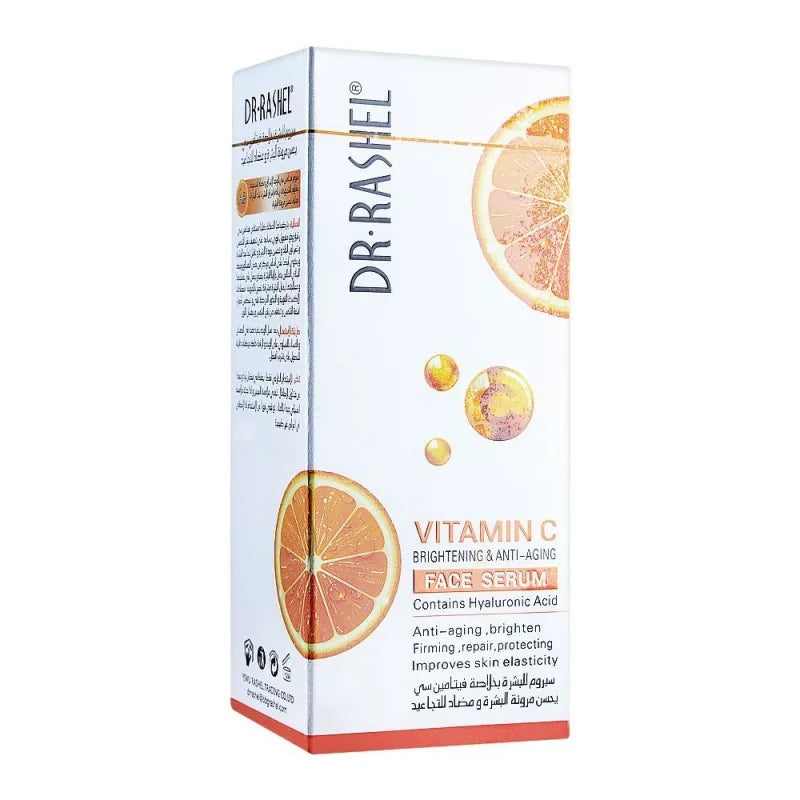 dr. rashel vitamin c brightening & anti aging face serum, 50ml image2